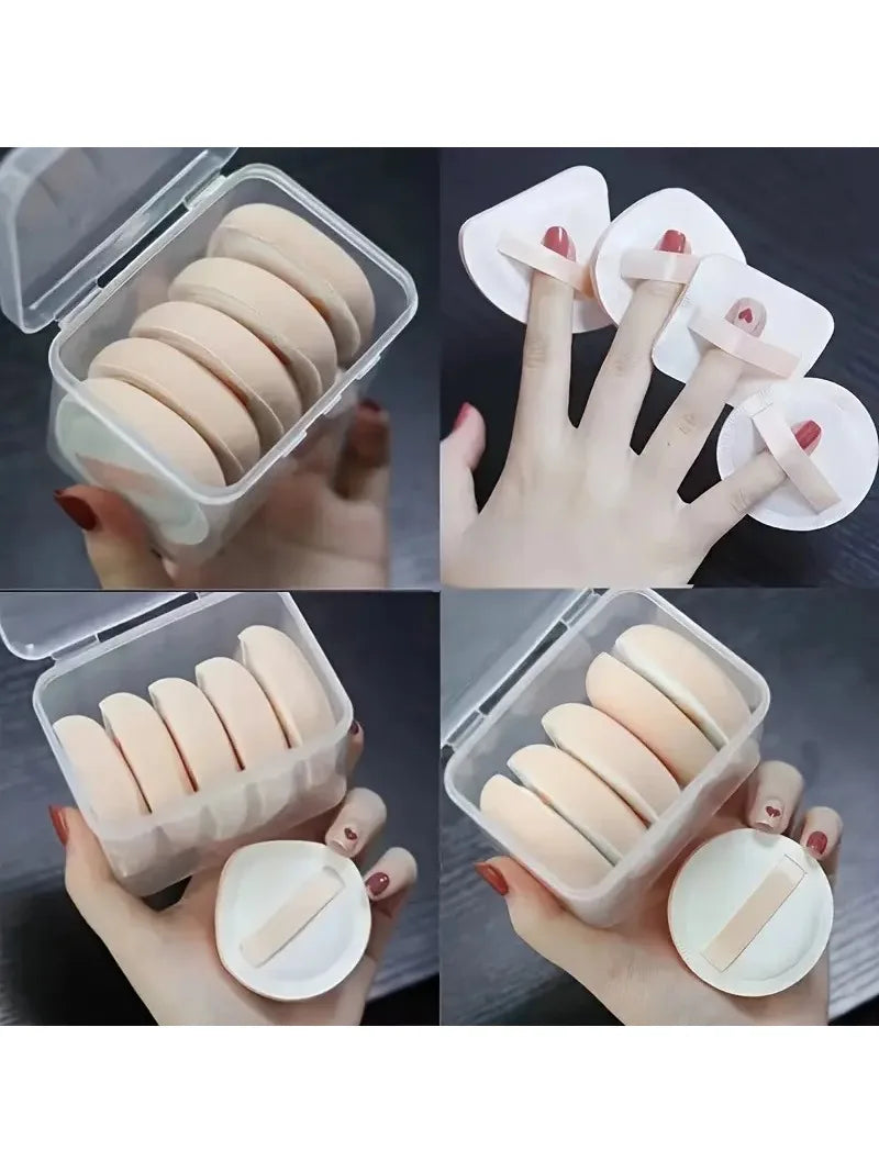 Set de 5 Esponjas de Maquillaje - Varios Colores
