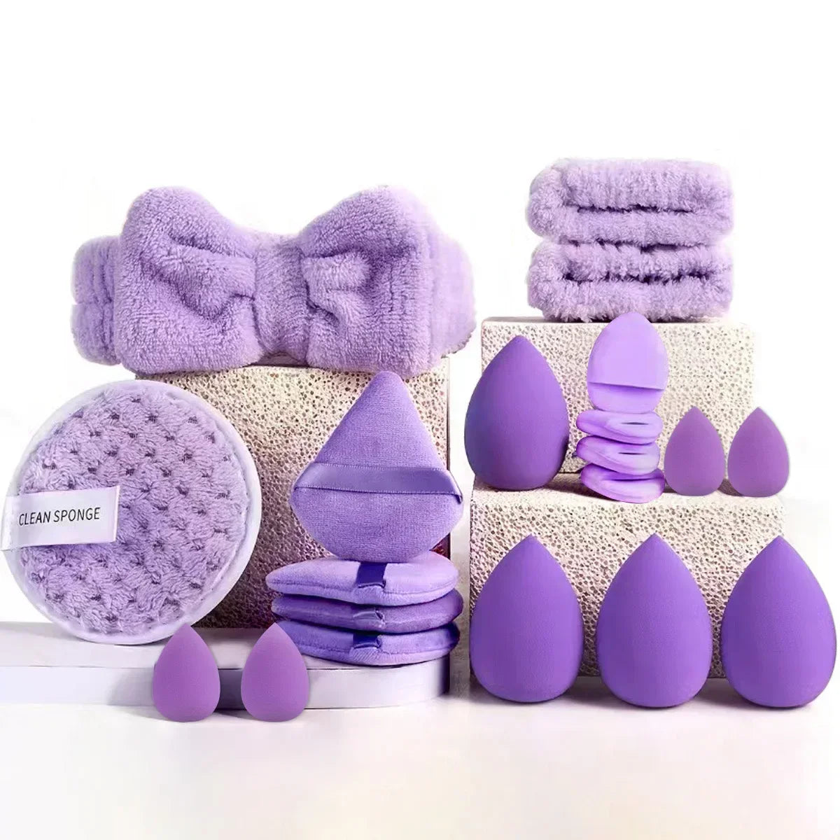 Set de Brochas Profesionales con Accesorios - Piel Mixta